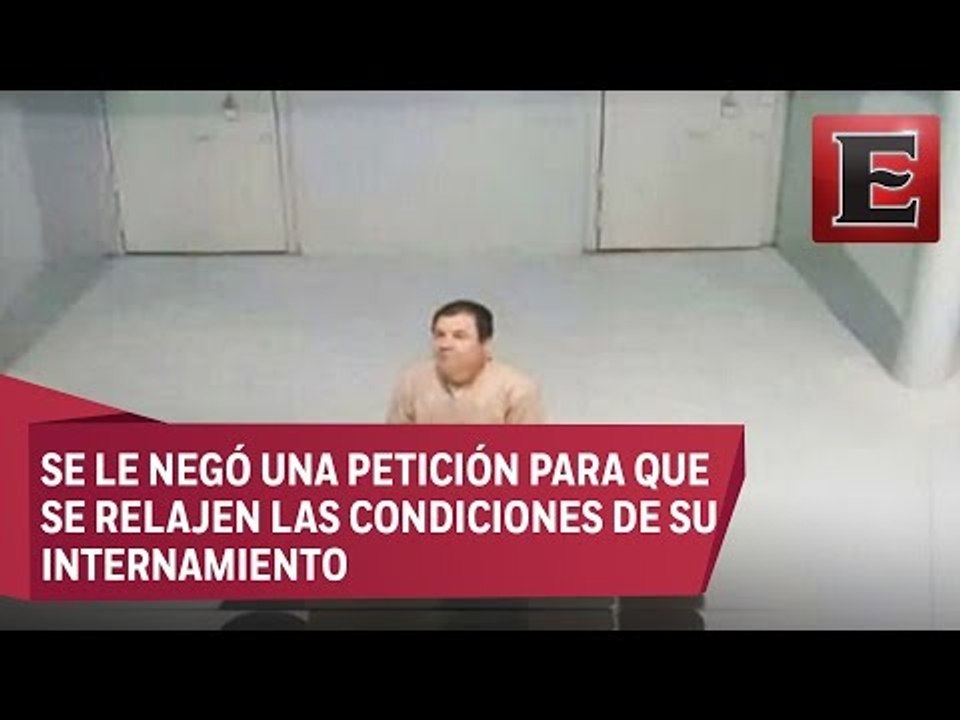 Así vive Joaquín "El Chapo" Guzmán en prisión