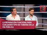 Adrián Cordero, Jorge Pérez y la reparación de tuberías sin excavar