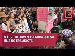 Estudiantes piden justicia por la joven hallada muerta en CU