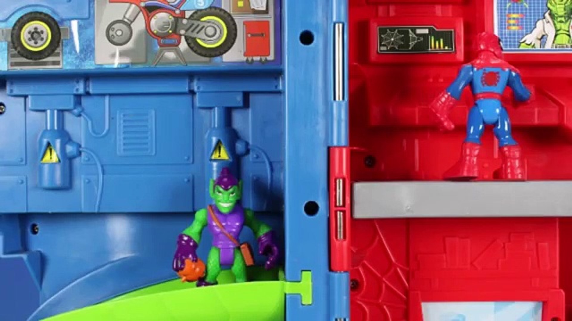 imaginext spiderman toys