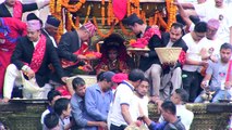 Les Népalais célèbrent le festival Indra Jatra à Katmandou