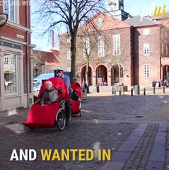 Man Gives Bike Rides To Seniors