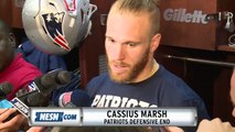 Cassius Marsh Adjusts To Life With The Patriots