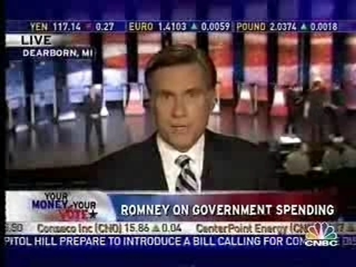 ⁣Gov. Romney On Government Spending