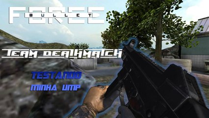 Bullet Force: Team Deathmatch Testando minha UMP e Saindo "Vitoriosos"