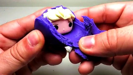 Легковые автомобили глаза Яйца миньоны играть-DOH пластилин так так так так SW сюрприз 25 bighero6 гугли гугли глаза