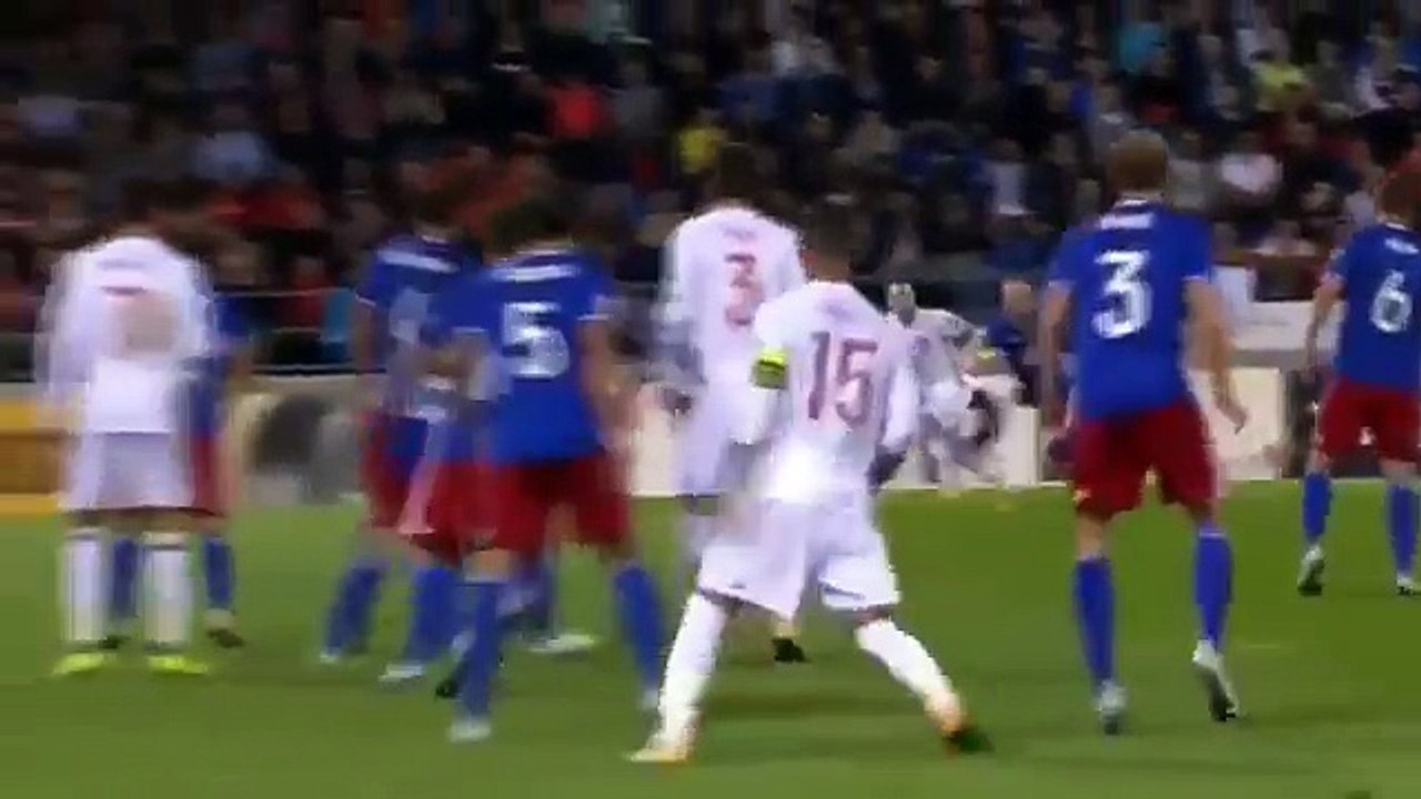 Liechtenstein vs Spain 0-8 - Highlights & Goals - 05 September 2017