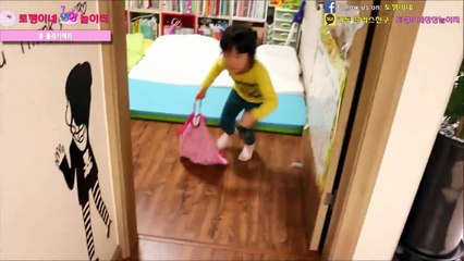 똥 몰래카메라?! 변기 위에 누가 똥쌌어?? (더러움주의) [토깽이네상상놀이터][토상놀]