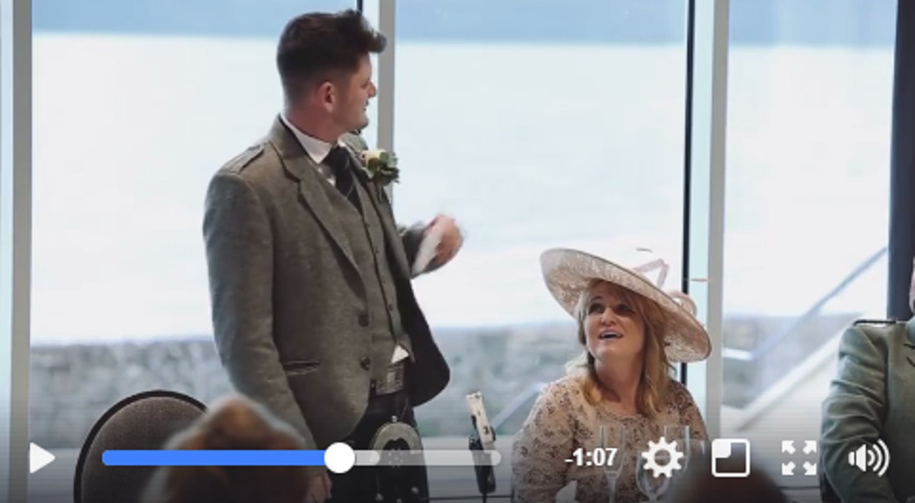 Best Man Raps Wedding Speech