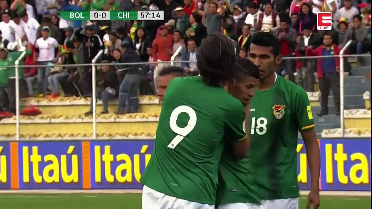 Bolivia 1-0 Chile 06/09/2017 All Goals AND Highlights HD Full Screen WORLD CUP QUALIF.