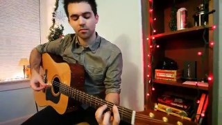 Un et un à un un à acoustique et Noël guitare ont petit joyeux populaire vidéos toi même