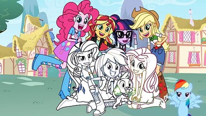 My Little Pony Coloring Book MLPEG Mini Equestria Girls Episode Apps for Kids MLP Coloring
