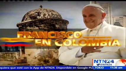 Colombianos realizaron vigilia de oración un día antes de la llegada del papa Francisco a Bogotá