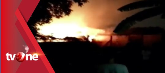Gudang Kardus Ludes Terbakar di Cengkareng