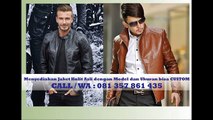 CAll - WA 081 357 861 435 (TSEL) Jaket Kulit Laki Laki