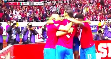Marco Urena Amazing Goal ~ Costa Rica vs Mexico 1-1