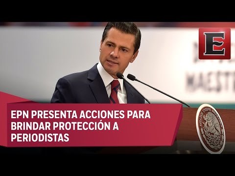 EPN se compromete a terminar con la impunidad en crímenes contra periodistas