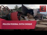 Video: Tráiler se queda sin frenos en la México-Puebla