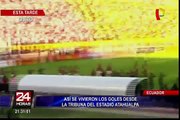 Perú vs. Ecuador: así se vivieron los goles de la Bicolor en las tribunas