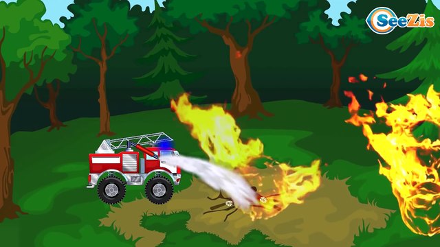 Le Tracteur Jaune et Le Camion - Voitures de construction - Vidéo Éducative de Voitures Pour Enfants