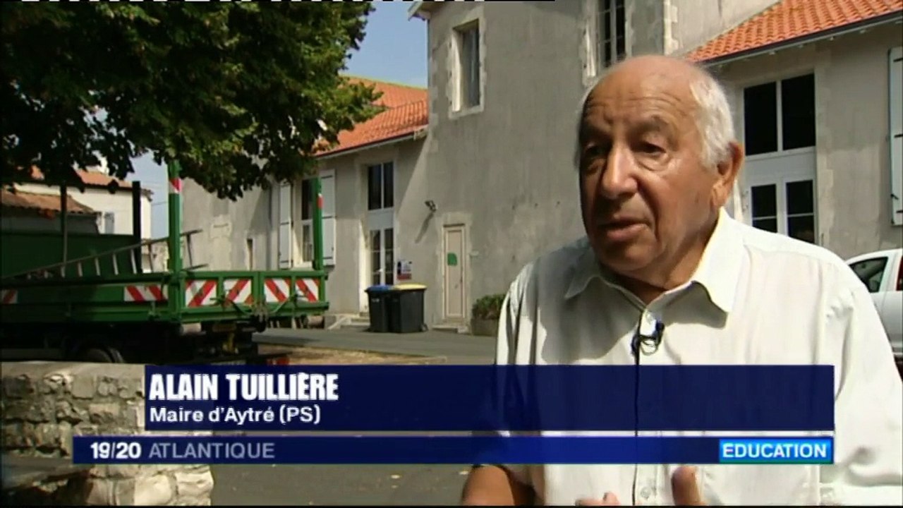 29.08.2017 Reportage France 3 Atlantique - Ecole Petite Couture Elementaire