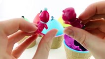 Play Doh Ice Cream Superhero Finger Family Nursey Rhymes- Hulk Spiderman Learn Colors