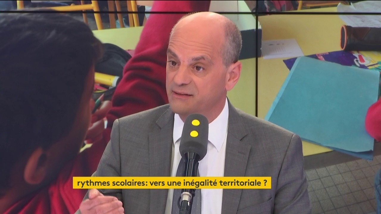 Rythmes scolaires: la réforme précédente de l'Education nationale a "crée des inégalités" (Blanquer)