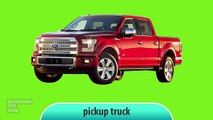 Learning Street Vehicles Names and Sounds for kids - Learn Cars, Trucks, Trors, Ambulan