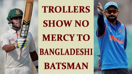 Sabbir Rahman trolled for wanting to become like Virat Kohli | Oneindia News
