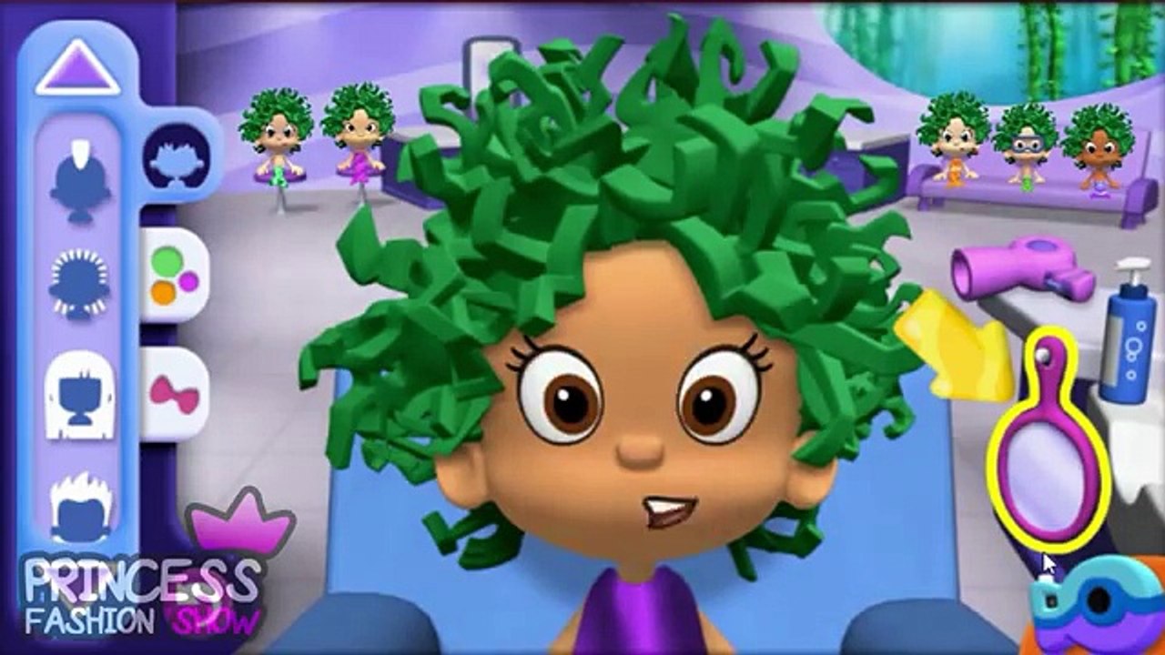 Bubble Guppies: Hair Care Salon Makeover - Good Hair Day - Nick Jr Game For Kids