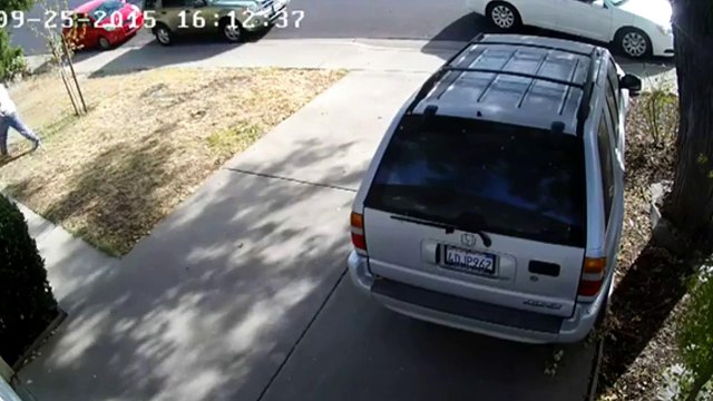 Un homme tente de voler un colis !