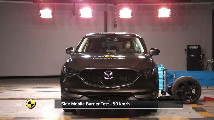 Prueba de choque Euro NCAP del Mazda CX 5 - Video de Dailymotion