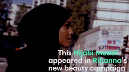 This hijabi slayed in Rihanna's new beauty campaign