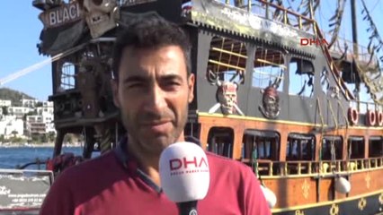 Bodrum Koylarında Hız Teknesi Kullanan Çocuklar Tehlike Saçıyor