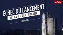 Échec du lancement de la fusée Ariane