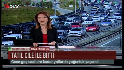 Tatil çile ile bitti (Haber 05 09 2017)