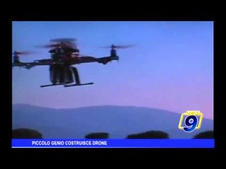 Piccolo Genio costruisce drone