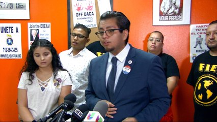 Harvey victims in Houston fear deportation as Trump scraps DACA