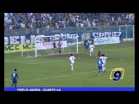 Fidelis Andria - Quarto 4-0 | Sintesi Andata Semifinale Play/Off Nazionali d' Eccellenza