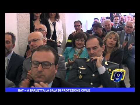 BAT | A Barletta la sala di Protezione Civile