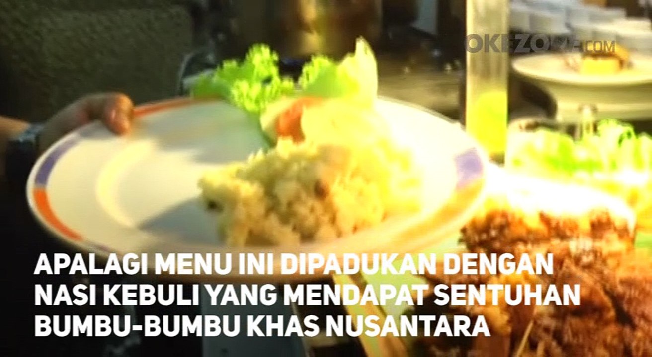 Lezatnya Kambing Bumbu Ketumbar Dipadukan Nasi Kebuli