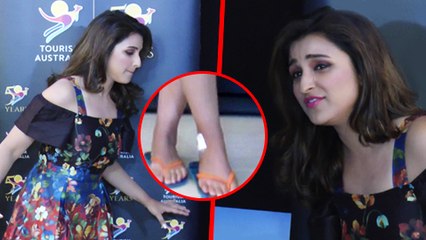 Parineeti Chopra Limps Due To Injured Foot, Reveals Story Behind Glass Injury