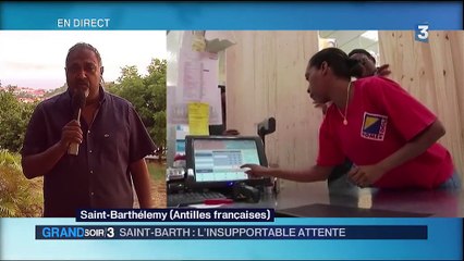 Le calme avant l'ouragan Irma à Saint-Barthélemy