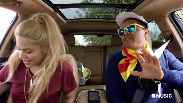 Apple Music — Carpool Karaoke — Shakira and Trevor Noah Preview