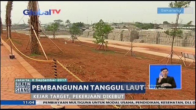 Pembangunan Tanggul Laut Dikebut