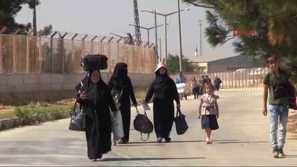 Kilis Bayramı Ülkelerinde Geçiren Suriyeliler'in Dönüşü Sürüyor