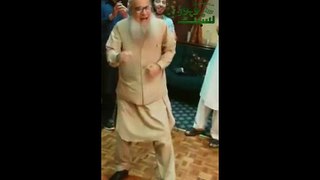An Old Man Dancing and Also amusing People