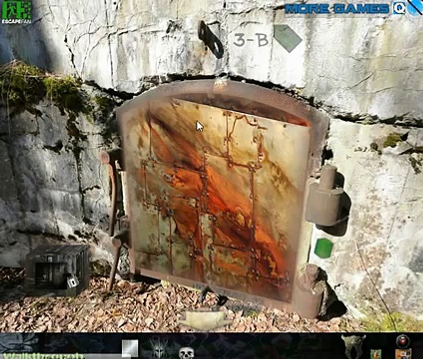 Búnker escapar ventilador misterioso restos Tutorial