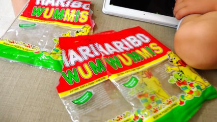 BАD BABY МАМА в МАРМЕЛАДЕ! LOTS OF CANDY CHALLENGE GUMMY FACE