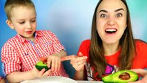 Еда против Мармелада - ЧЕЛЛЕНДЖ! МАМА ПЛАЧЕТ! Real Food vs Gummy Food - CANDY CHALLENGE